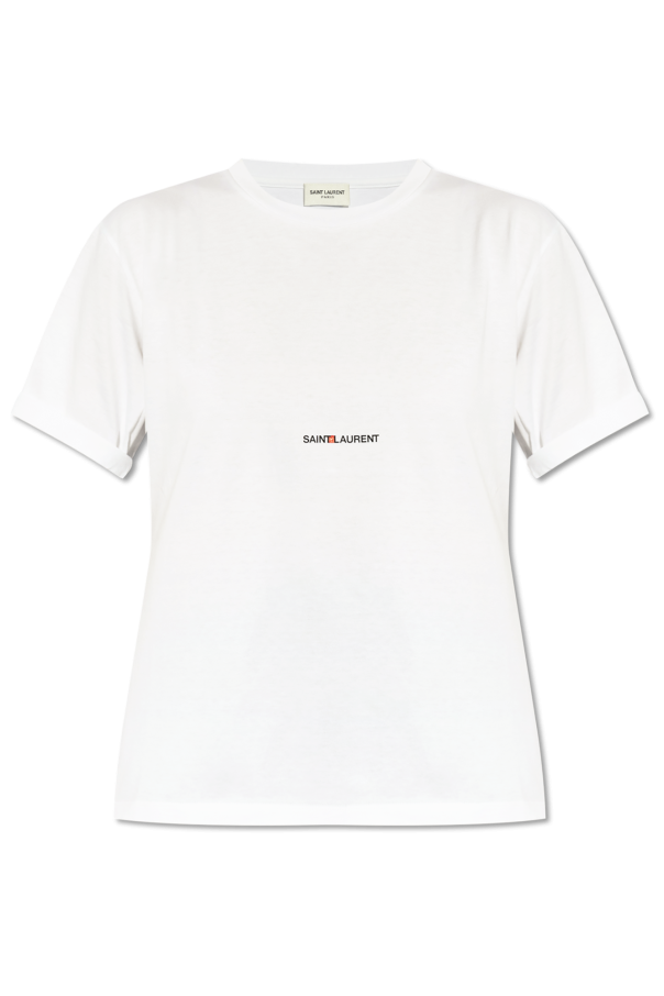 【Saint Laurent】ロゴ Tシャツ 14577849_54474722_600.jpg